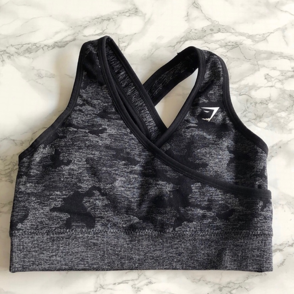 Gymshark Camo Sports Bra